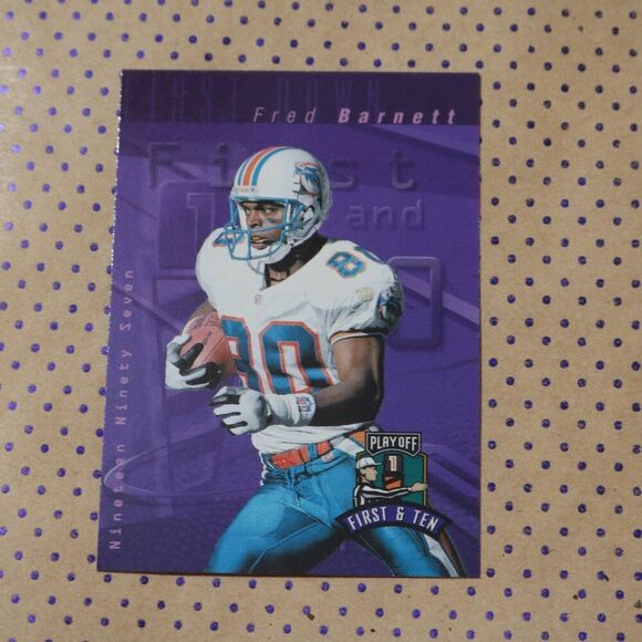 Fred Barnett #80 Football Card - Picture 1 of 2